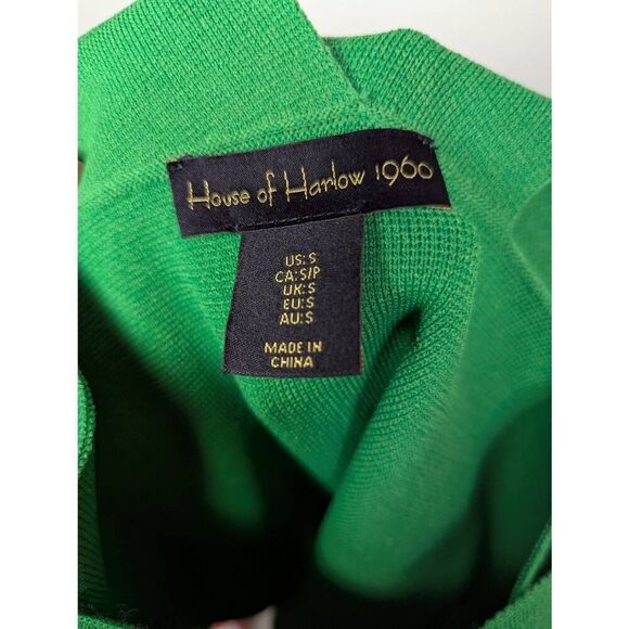 House of Harlow 1960 x Revolve green knit crop top Small - Picture 3 of 6
